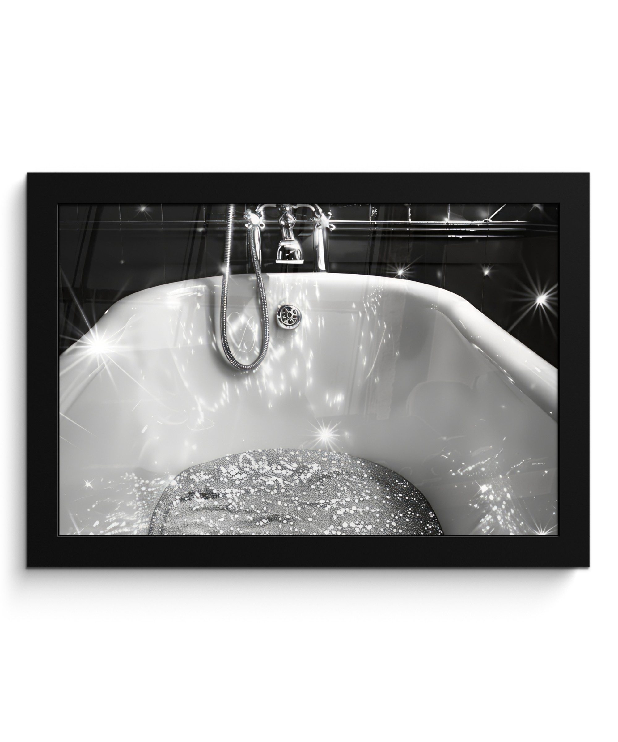MuchoWow Poster Badewanne - Glitter - günstig online kaufen
