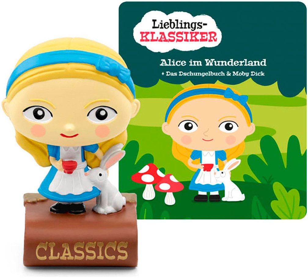 tonies Hörspielfigur Lieblings-Klassiker - Alice im Wunderland und zwei weitere Klassiker