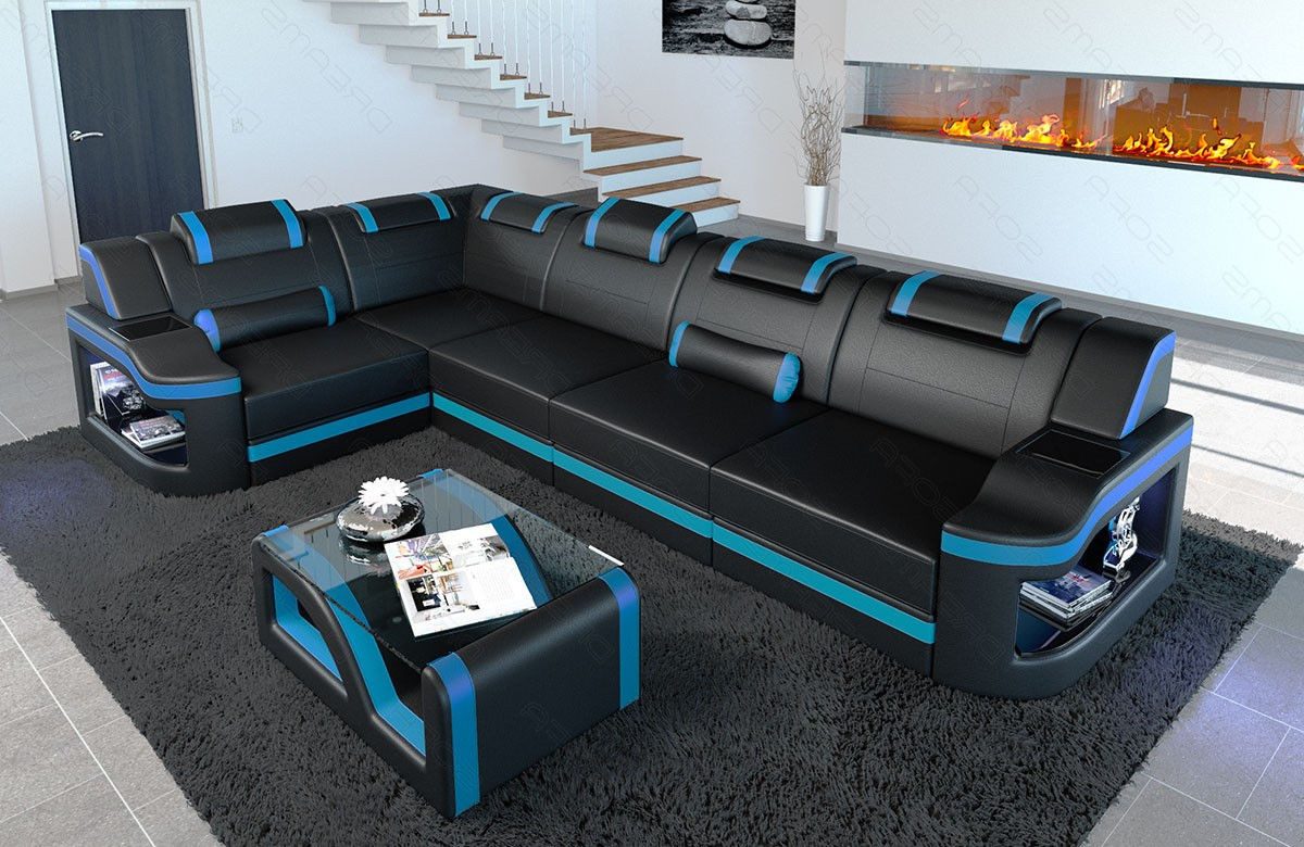 Sofa Dreams Ecksofa Ledersofa Padua L günstig online kaufen