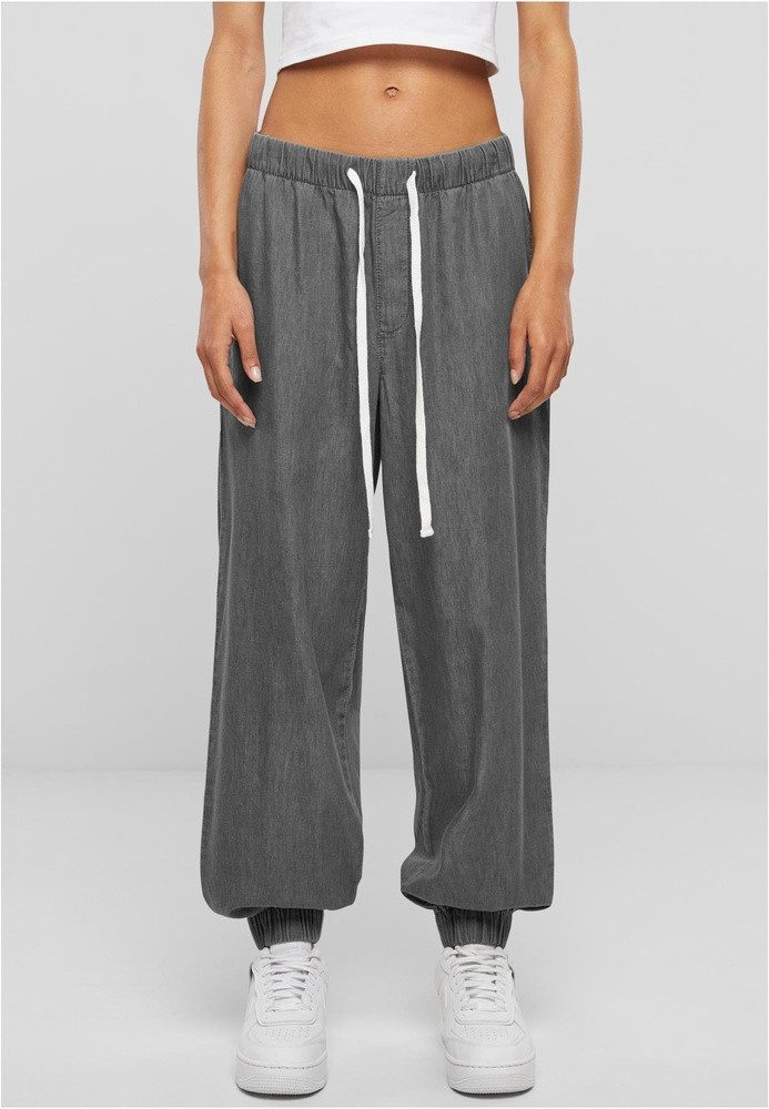 URBAN CLASSICS Trainingshose Ladies Light Denim Jogpants günstig online kaufen