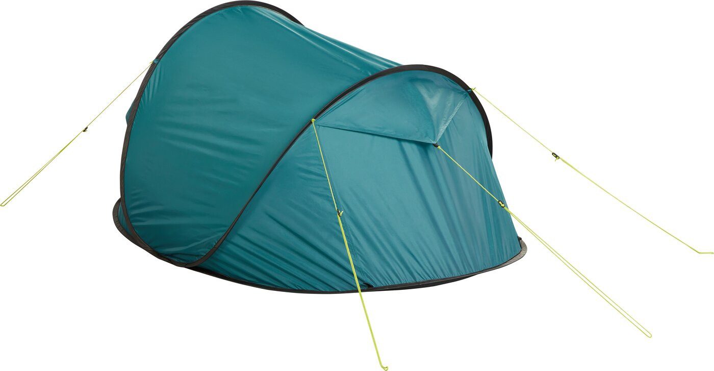 McKINLEY Igluzelt Strandmuschel IMOLA 220 I BLUE PETROL/GREEN LI