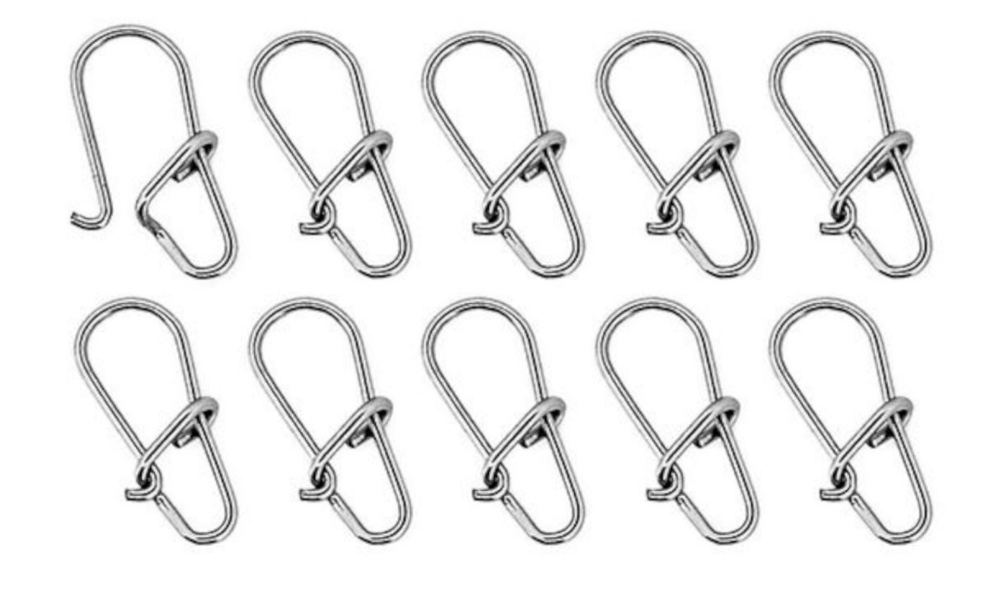 Angelwirbel Probaits Köderclips - 10 Snaps