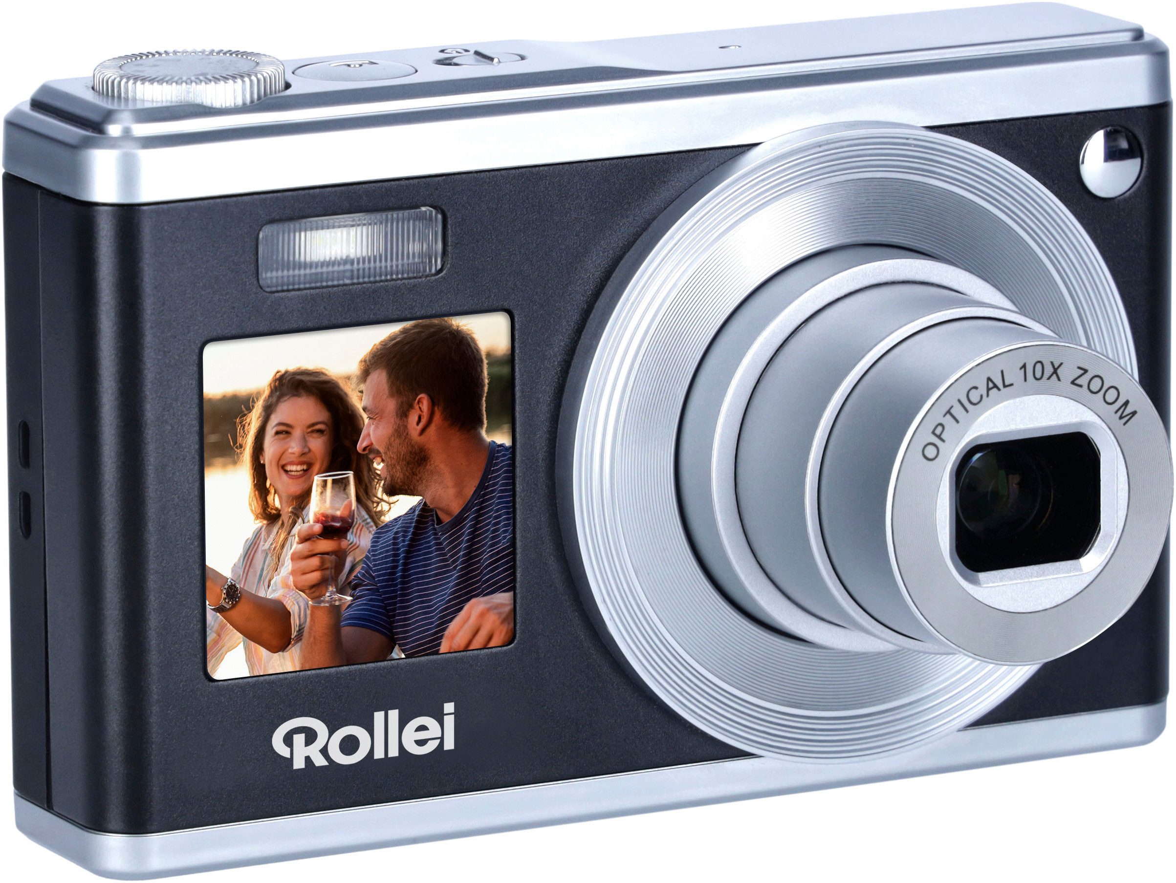 Rollei Compactline 10x Kompaktkamera (20 MP, 10x opt. Zoom)