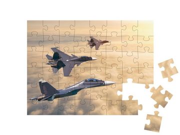 puzzleYOU Puzzle f, 48 Puzzleteile, puzzleYOU-Kollektionen Flugzeuge