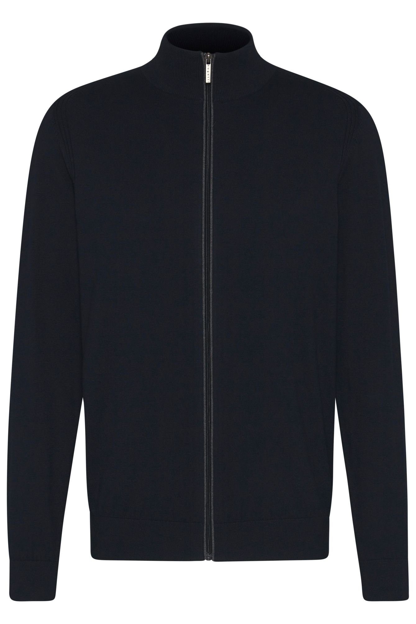 Bugatti Herren Strickjacke 7600-65555B - Polokragen Elegant