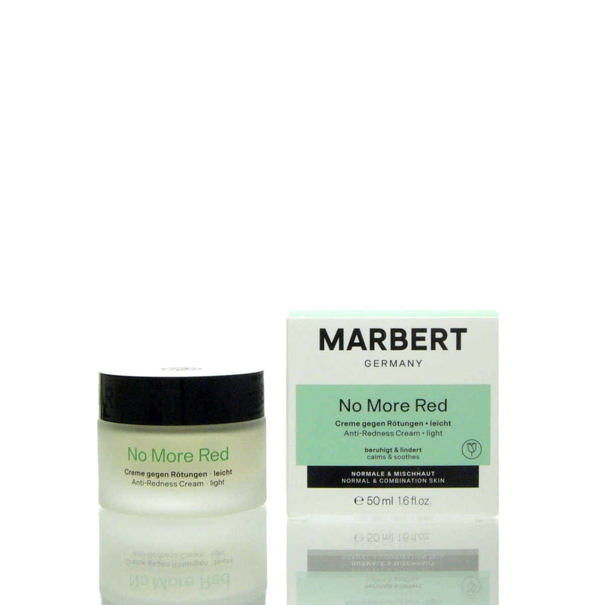 Beruhigende Gesichtscreme Marbert Marbert NoMoreRed Gesichtspflege 50 gerötete für Light Haut Cream Comfort ml,