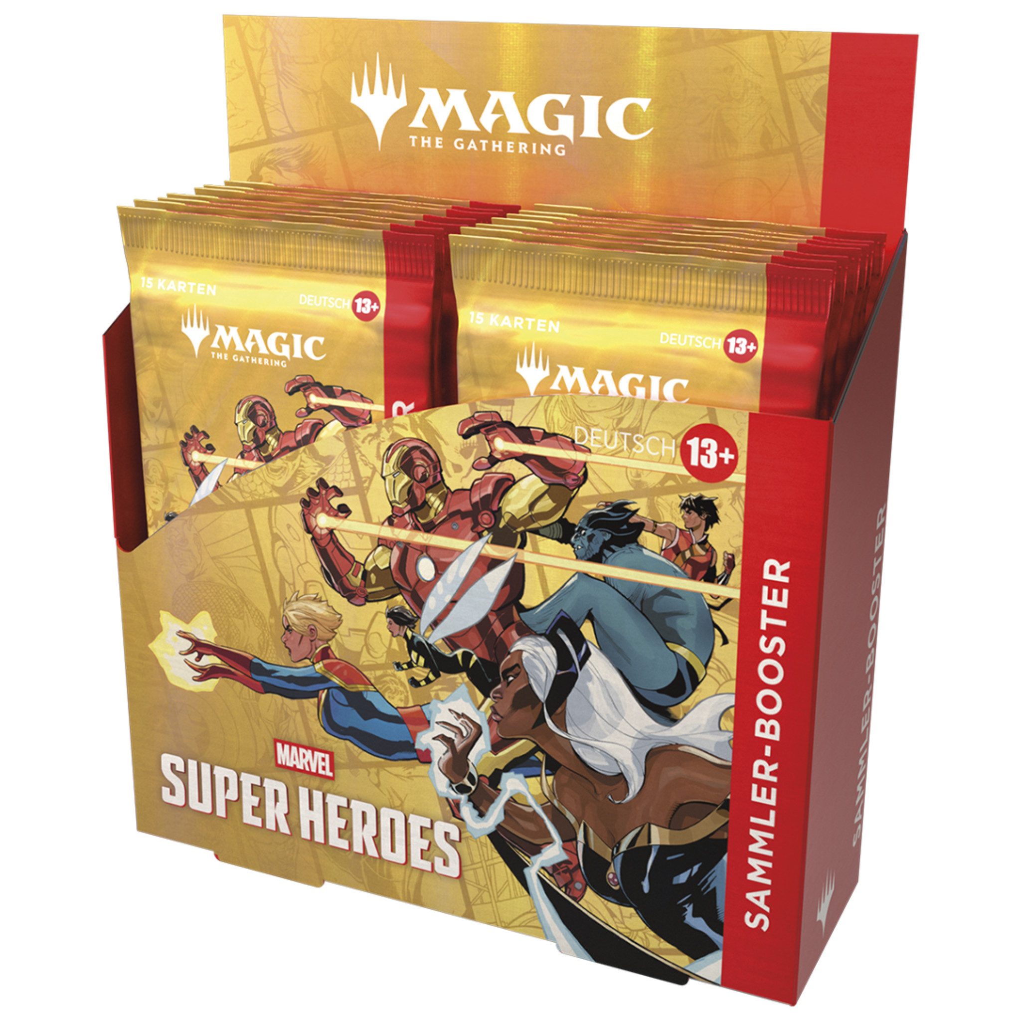 Magic the Gathering Sammelkarte MTG Marvel Super Heroes Sammler Booster Display Deutsch
