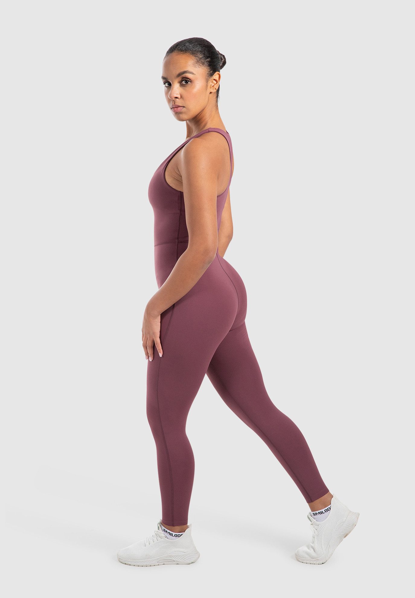 Smilodox Jumpsuit Ilva, ärmelloser Einteiler lang, günstig online kaufen