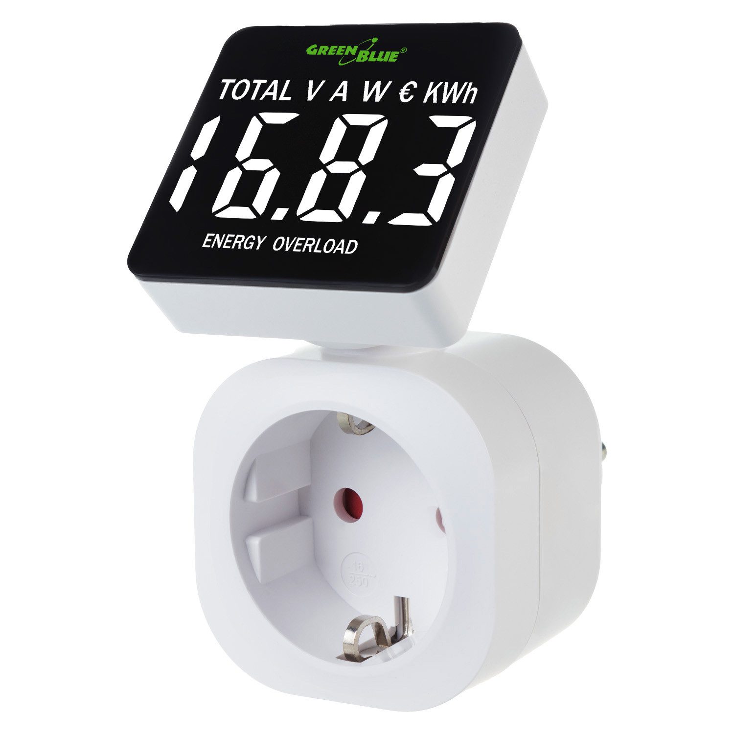 GreenBlue Stromverbrauchszähler GB620, Wattmeter Stromverbrauchsmesser 3680 günstig online kaufen