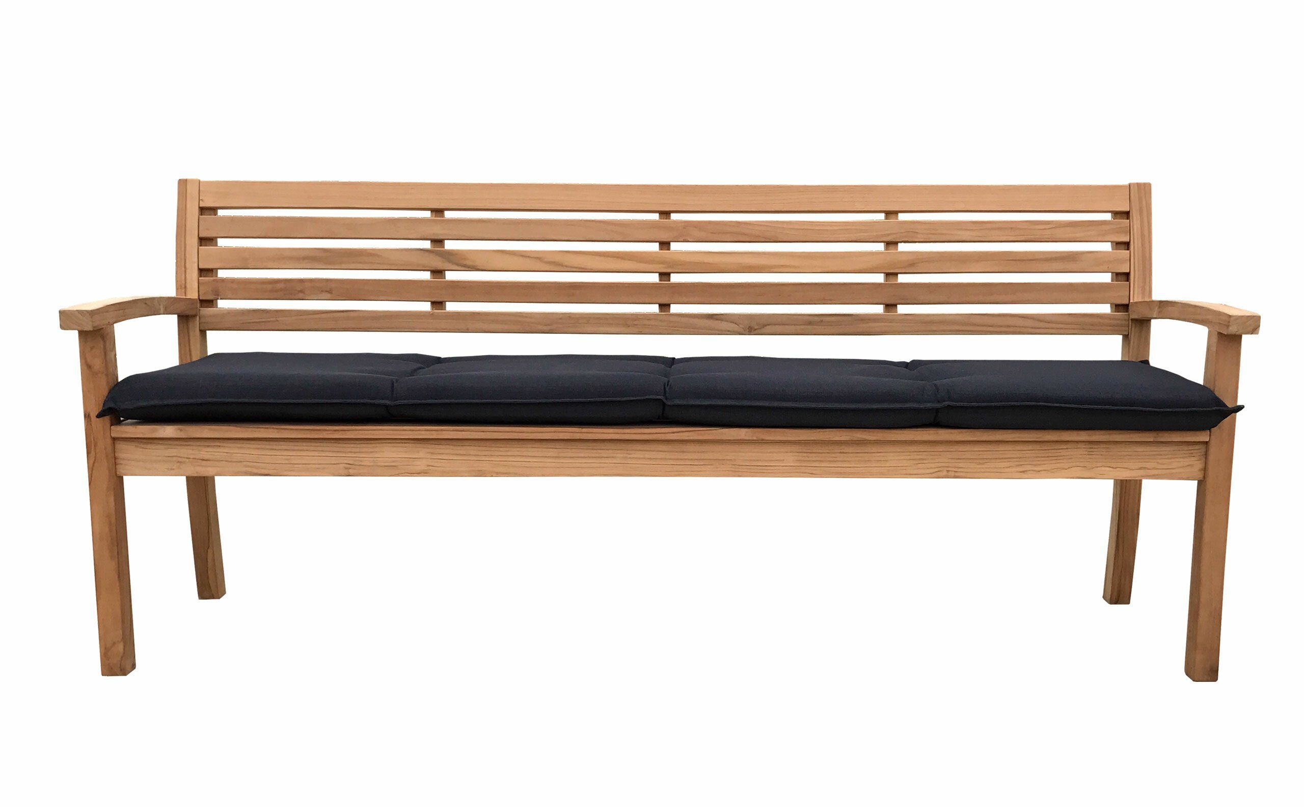 Grasekamp Stuhlkissen Kissen Gartenbank 191x46x8cm