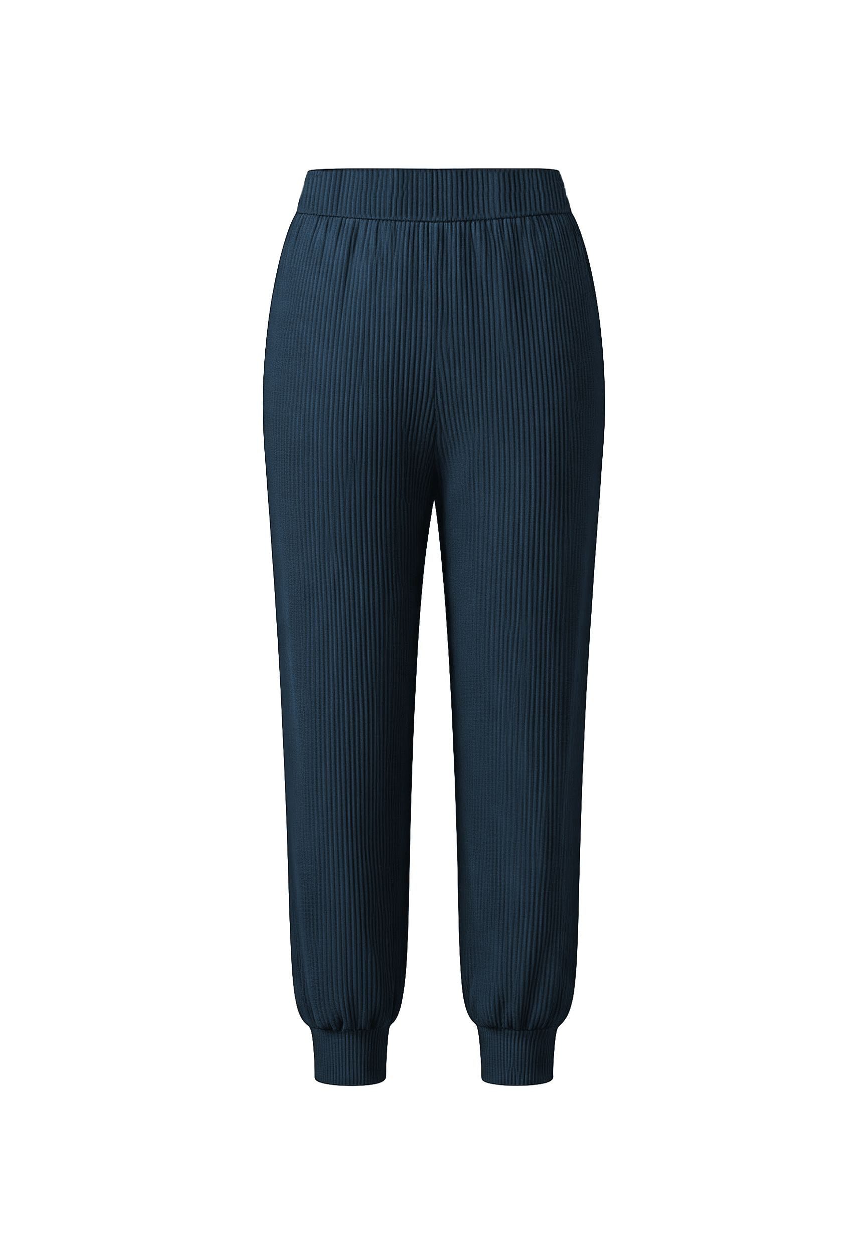 enflame Jogginghose Geripptes Design Jersey Casual günstig online kaufen