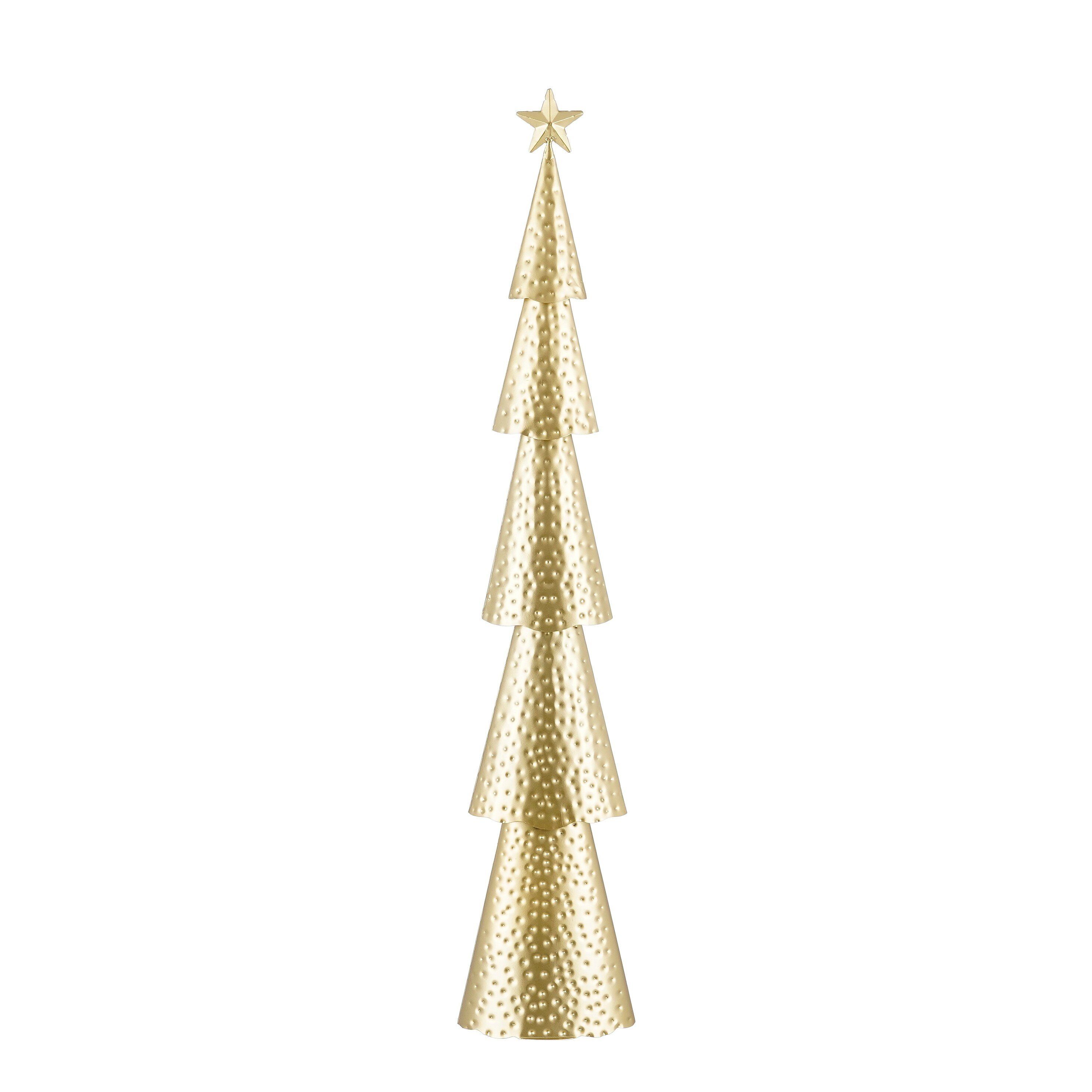 Mica Decorations Mica Decorations Dekoration Baum gold - l17,5xb9xh90,5cm