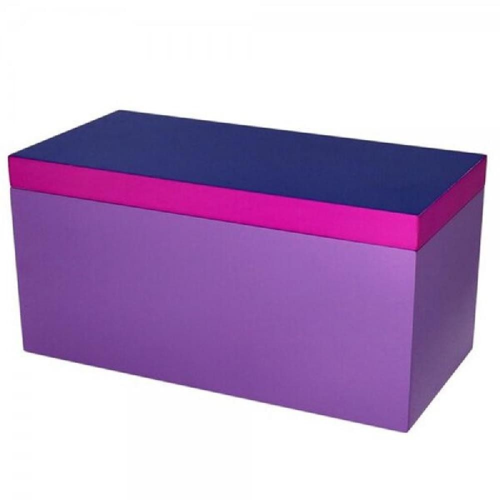 Giftcompany Aufbewahrungsbox Aufbewahrungsbox Neo Rechteckig Lila Blau (13x26x13cm)