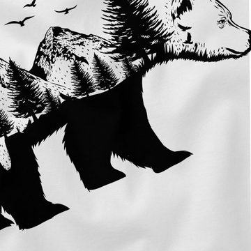 Neverless Tanktop Herren Tank-Top Bär Kunst Grafik Printshirt Tiermotiv Adventure Muskelshirt Muscle Shirt Neverless® mit Print