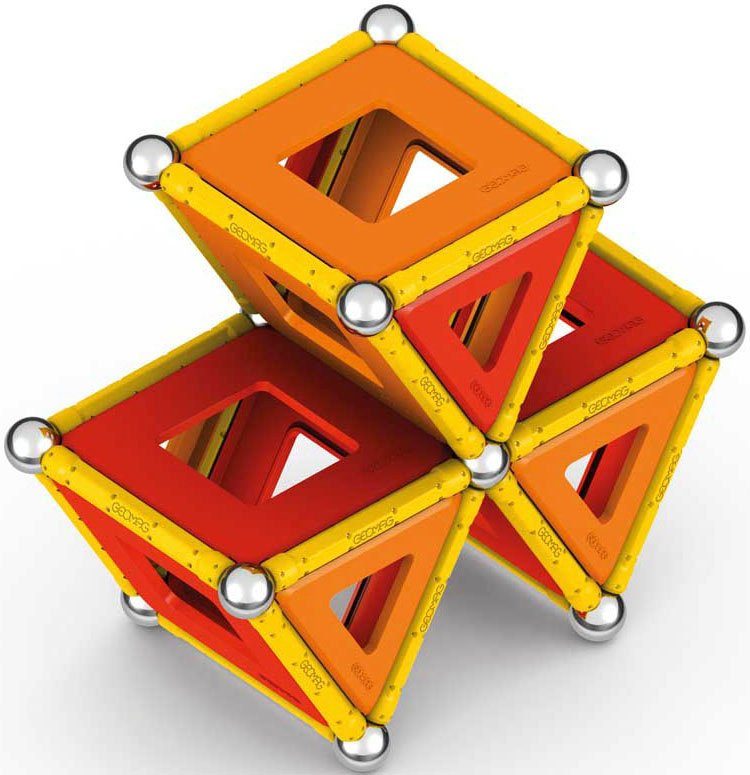 Geomag™ GEOMAG™ Classic Panels, Recycled Magnetspielbausteine, (78 St), aus recyceltem Material; Made in Europe