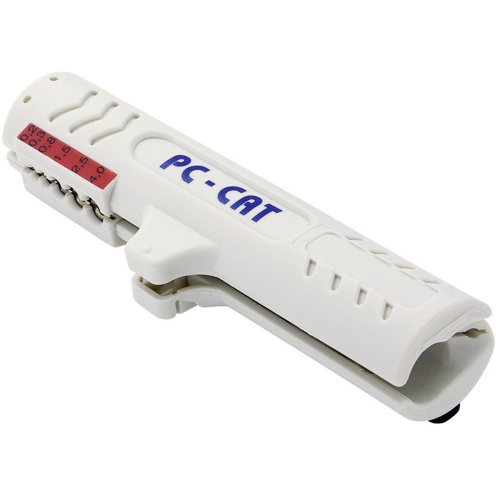 Kabelmesser Jokari 30161 PC CAT Kabelentmanteler Geeignet für Rundkabel, CAT5-Kab