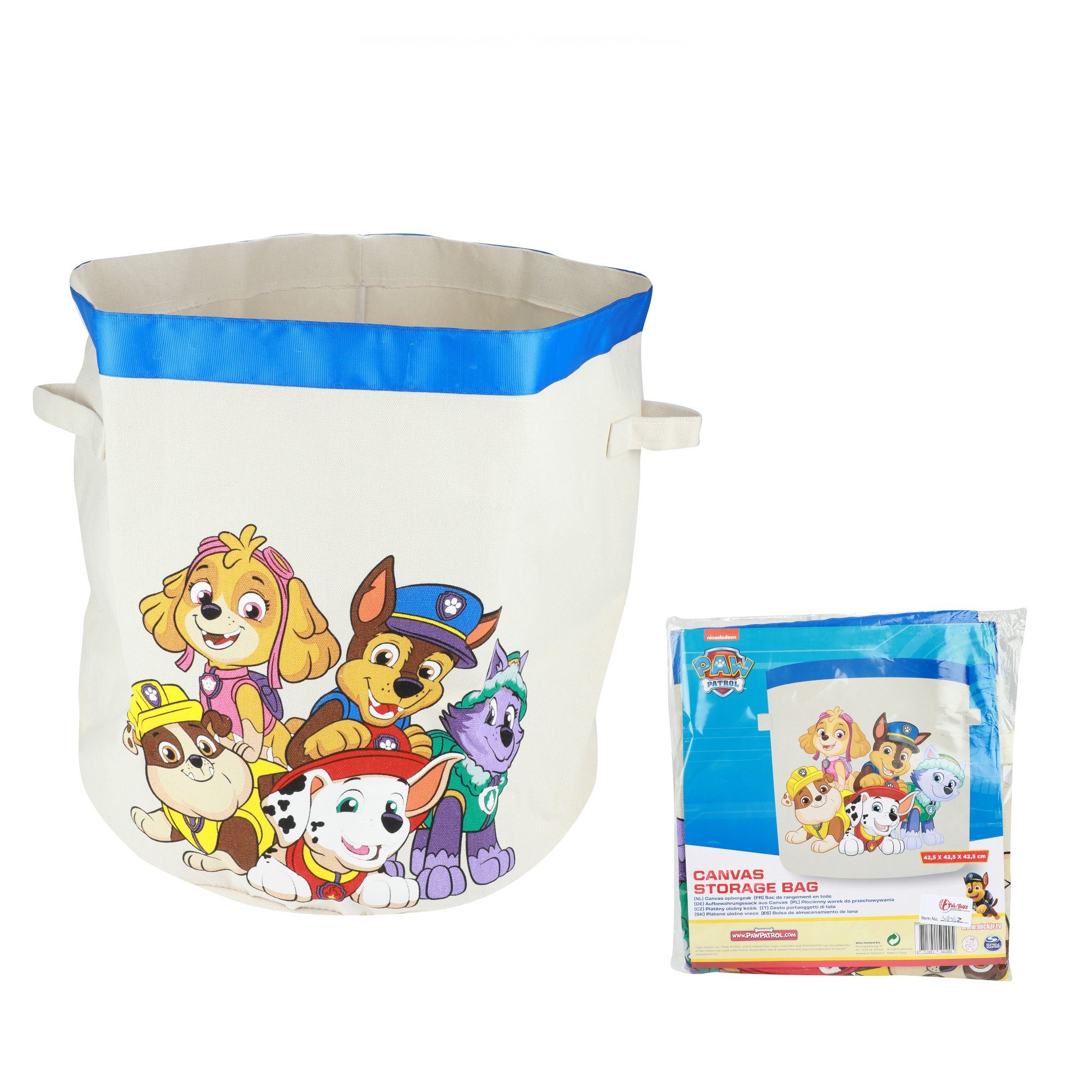 Toi-Toys Korbtasche Toi-Toys - Paw Patrol - Leinen-Aufbewahrungskorb (Gruppe)
