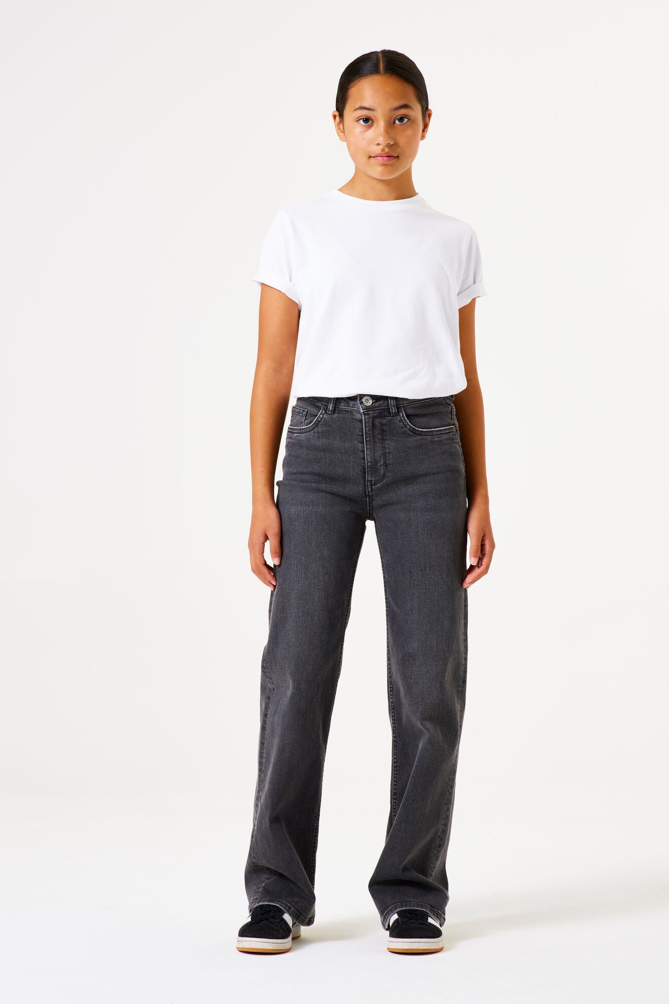 Garcia Schlagjeans Ilvy for Girls, mit weitem Bein