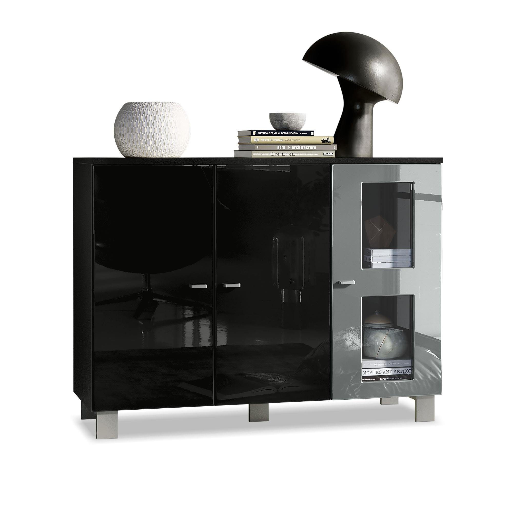 Vladon Sideboard Denjo (Kommode, mit 3 günstig online kaufen
