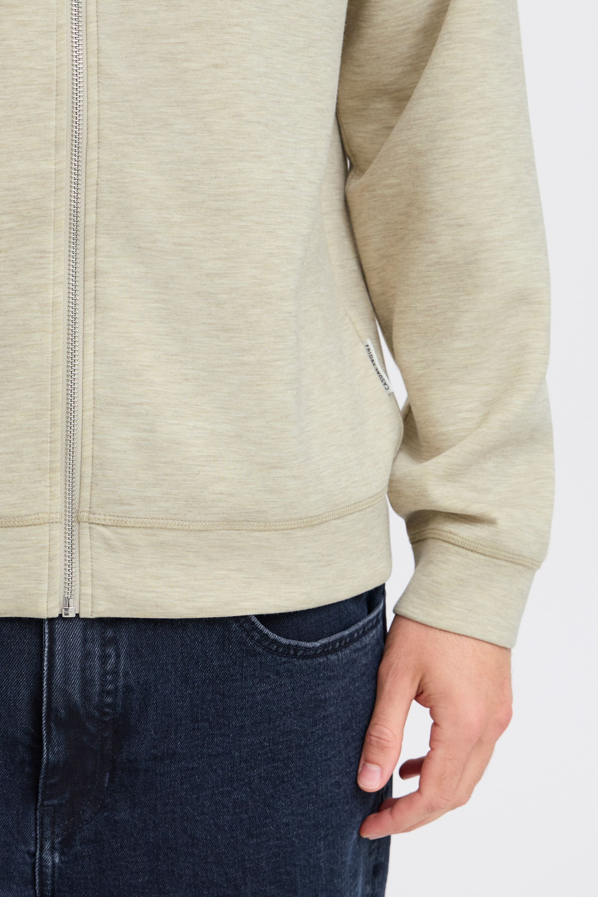 Casual Friday Sweatjacke CFSigurd Modische Sweatjacke mit Reißverschluss