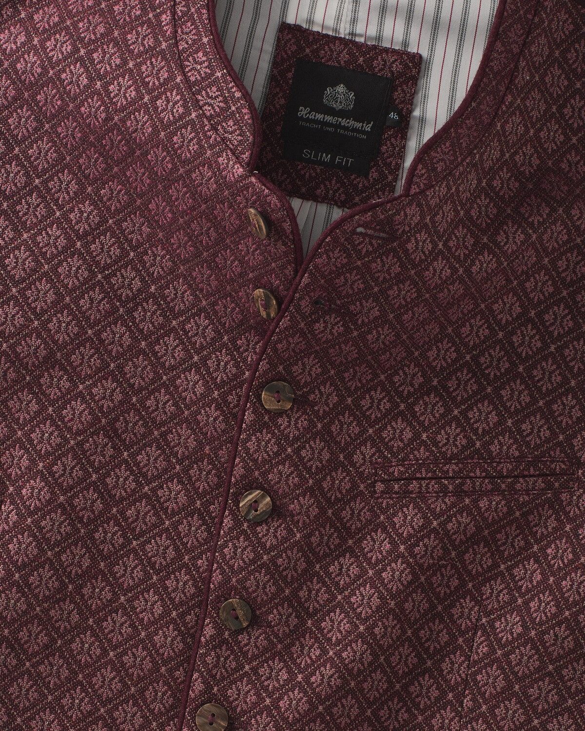 Hammerschmid Trachtenweste Jacquardweste Roman