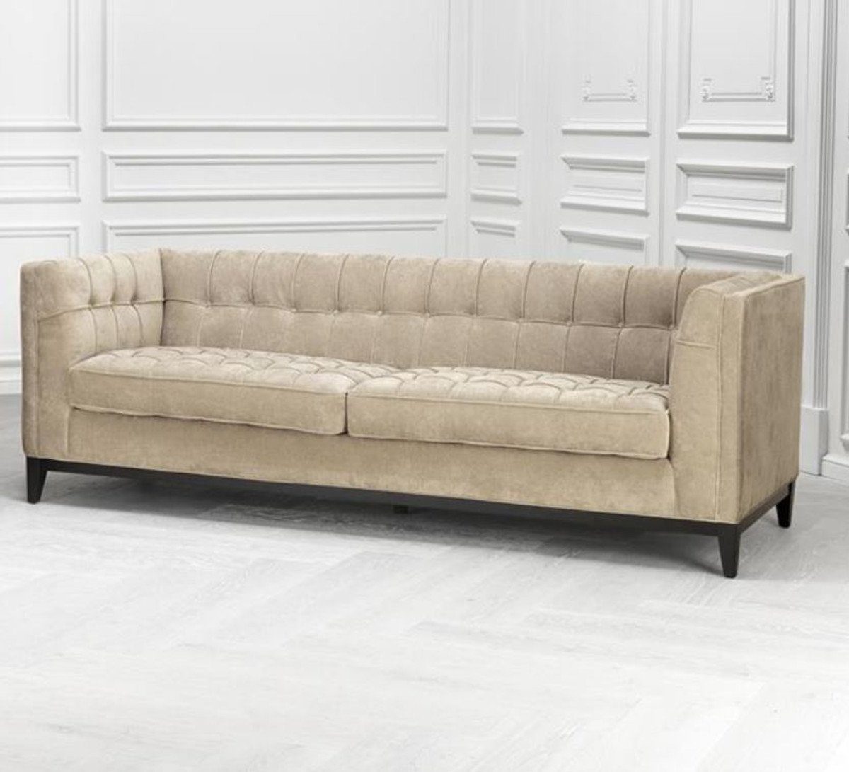 230 Luxus cm Sofa Greige - x 78 Padrino Casa Luxus Kollektion Sofa H. 81 x