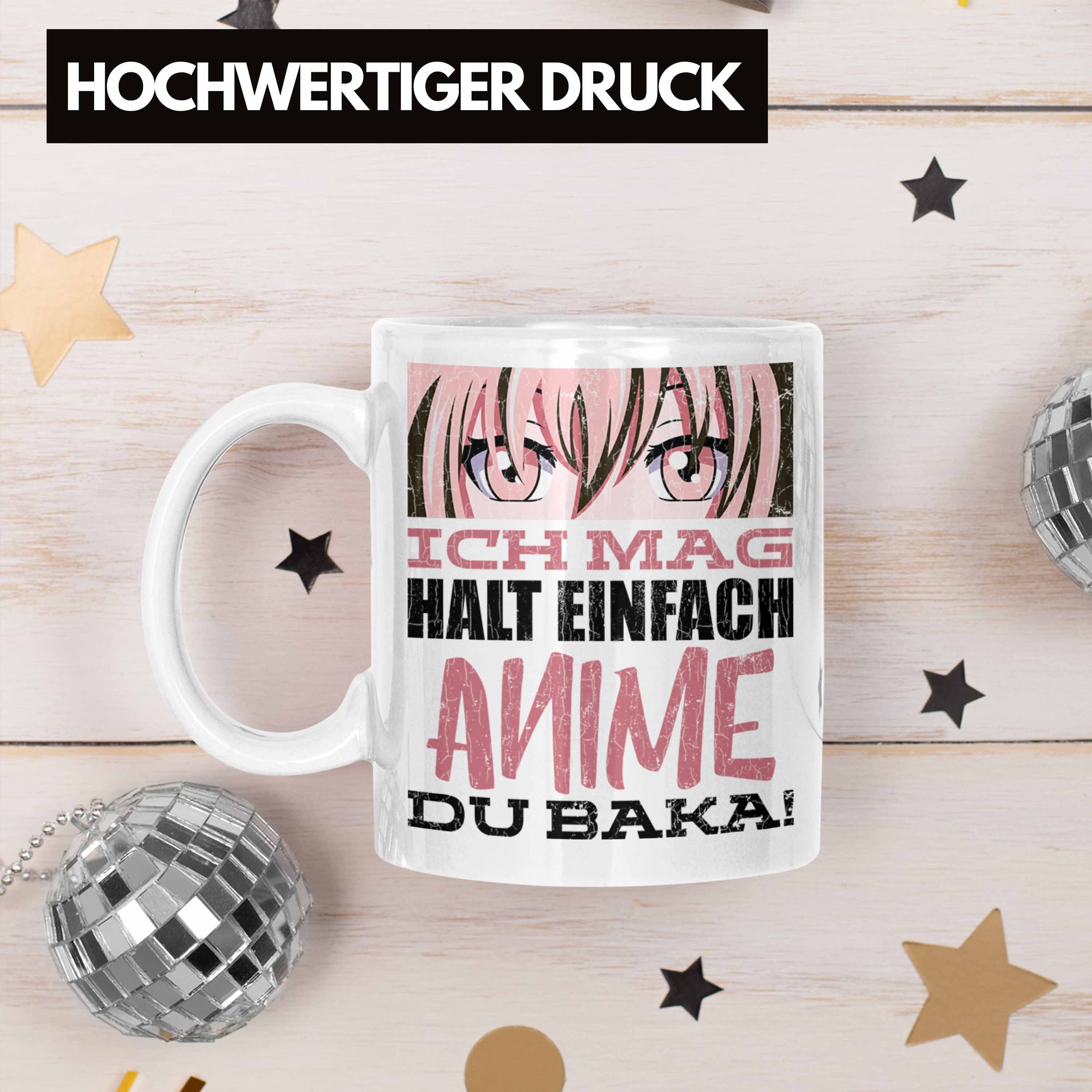 - Fan Anime Trendation Kaffeetasse Geschenk Du Weiss Deko Geschenke Anme Spruch Trendation Baka Tasse Tasse