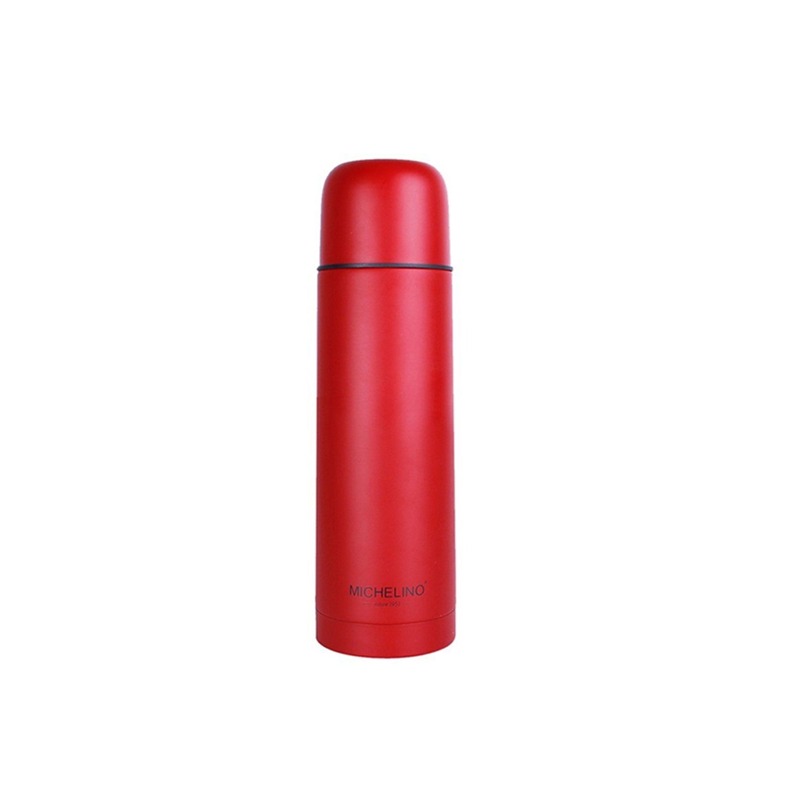 Michelino Isolierflasche Isolierflasche 750ml Edelstahl, Thermoflasche Kaffeekanne Teekanne Rot