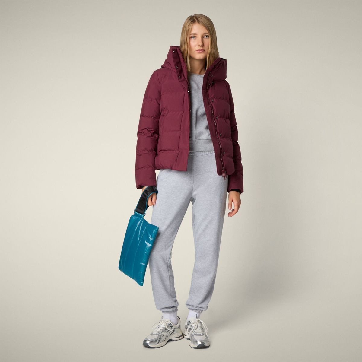 SAVE THE DUCK Outdoorjacke Arena Eleganter Damen-Parka mit tierfreier Isolierung, wind- und