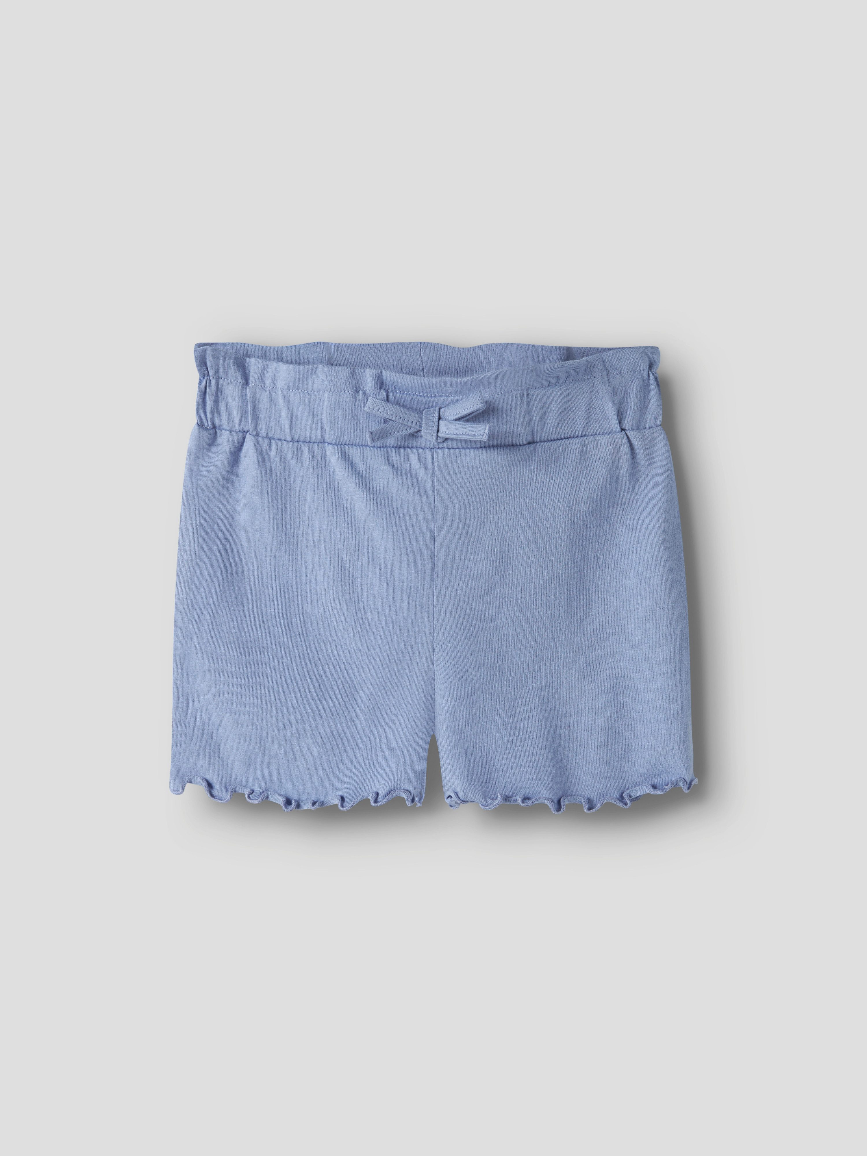 Name It Shorts NMFVIVIA SHORTS NOOS aus Baumwolle, elastischer Bund, mit gewelltem Saum, pflegeleicht