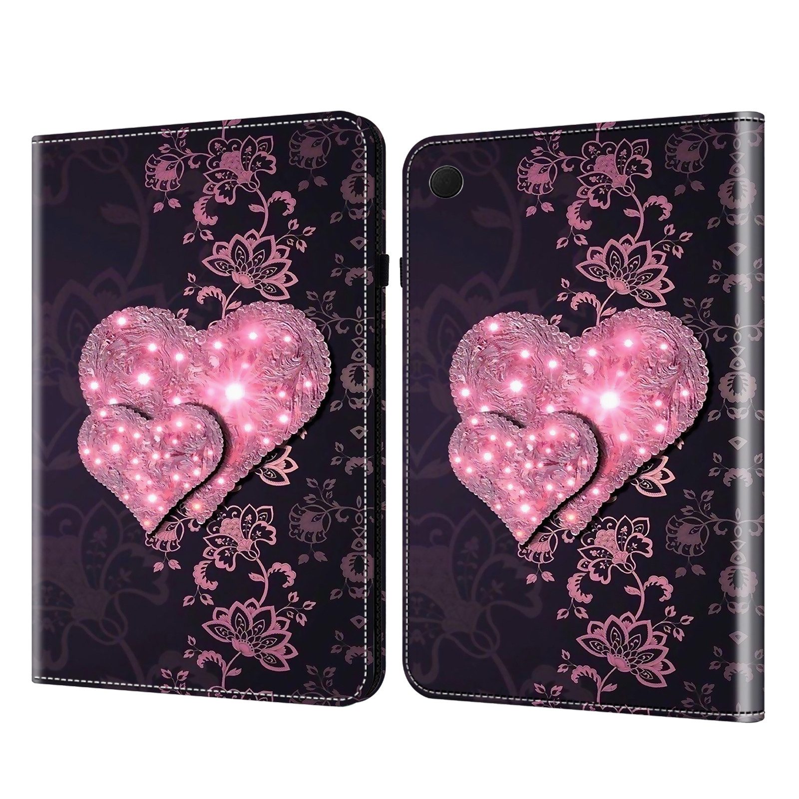 CLM-Tech Tablet-Hülle für Samsung Galaxy Tab A9+ / A11+ Hülle aus PU Leder Klapphülle 28 cm (11 Zoll), Cover Schutzhülle mit Standfunktion von CLM-Tech