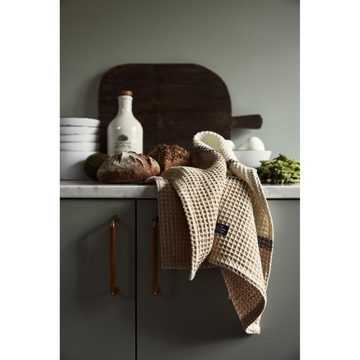 Lexington Geschirrtuch LEXINGTON Geschirrtuch Organic Cotton Waffle Beige-White (50x70cm)