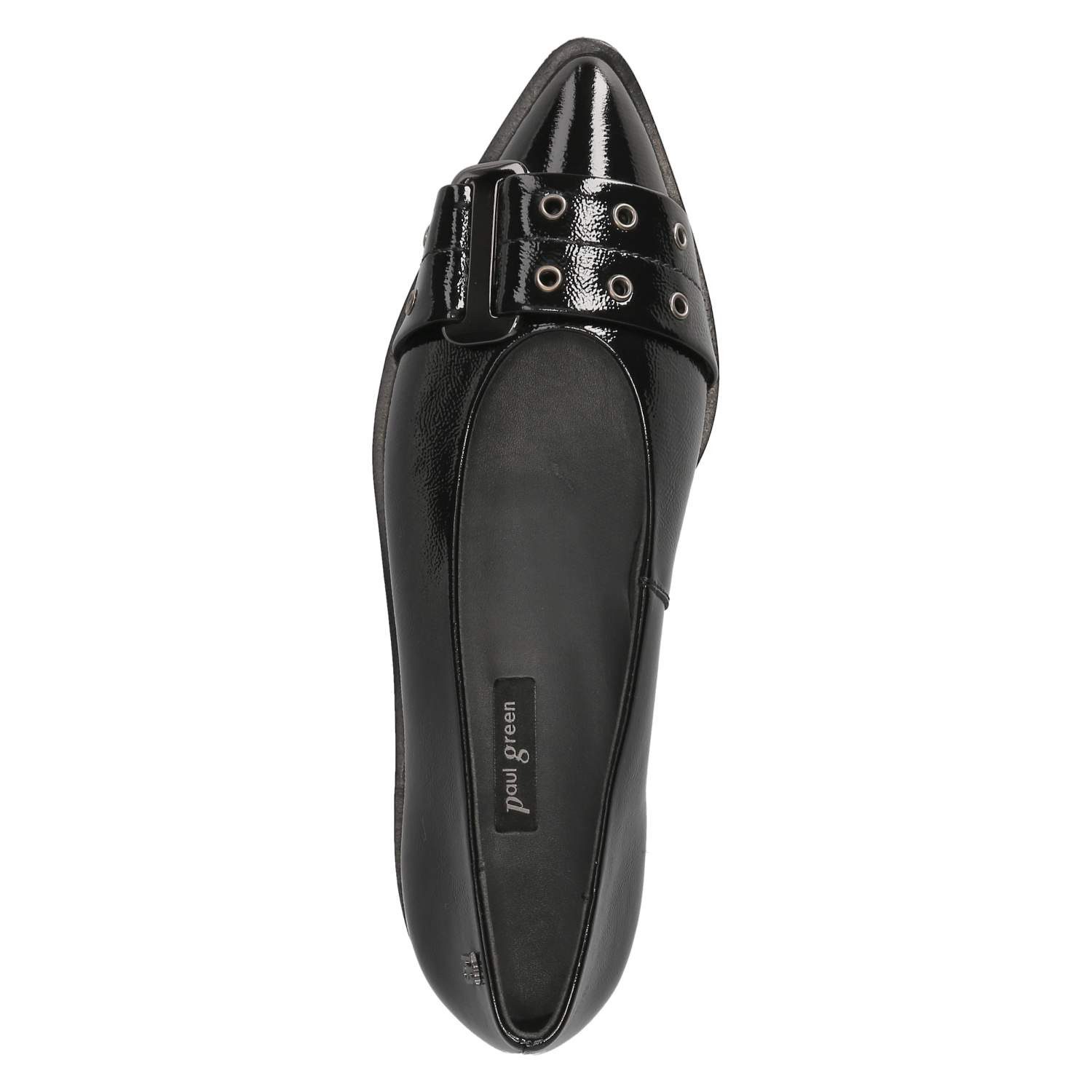 Paul Green Paul Green 1175-00 Damen Lackleder black Ballerina