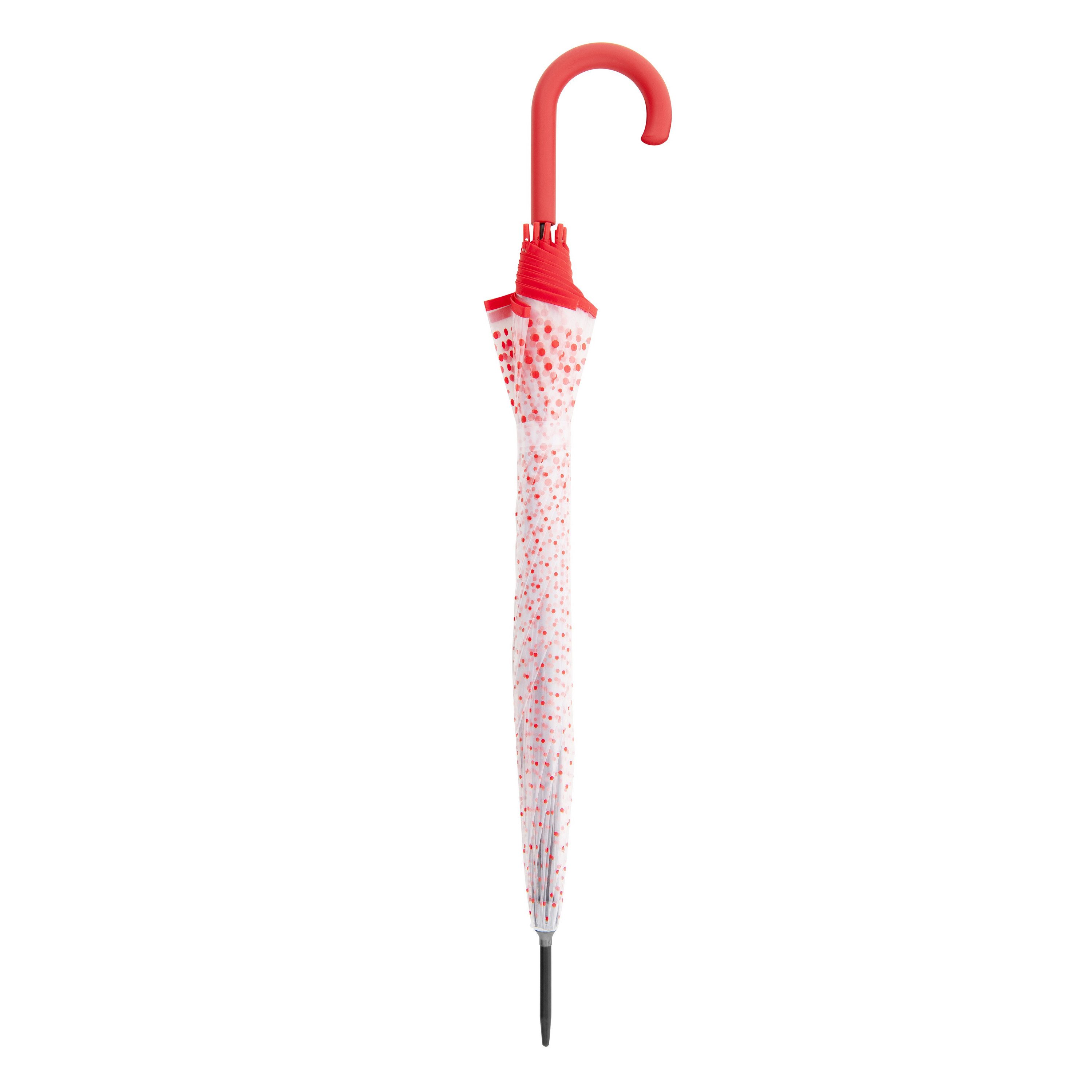 derby Stockregenschirm Hit Transparent, Glockenschirm, automatisch