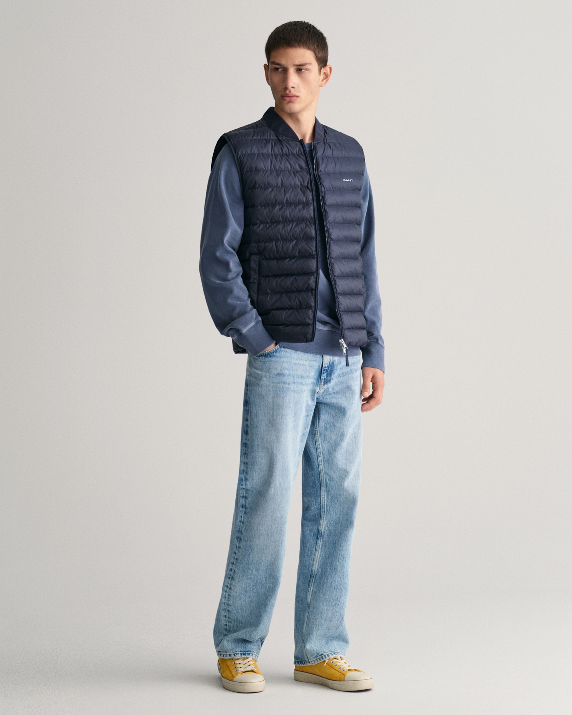 Gant Outdoorjacke Leichte Steppweste im Bomberstil