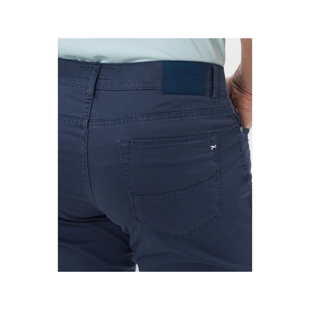 blau Brax marine (1-tlg) Shorts (52) regular