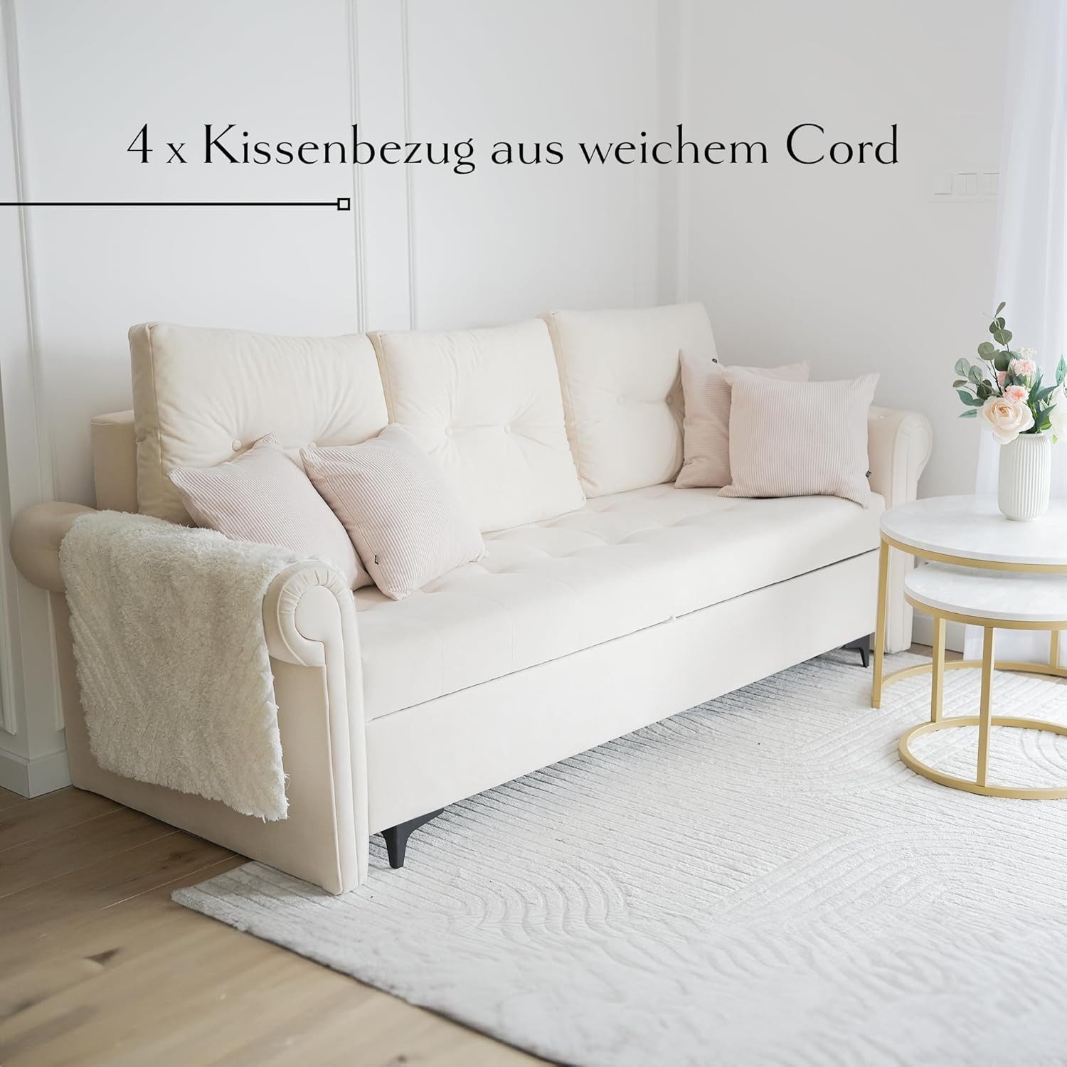DYNMC you Kissenbezug Cord - 4er günstig online kaufen