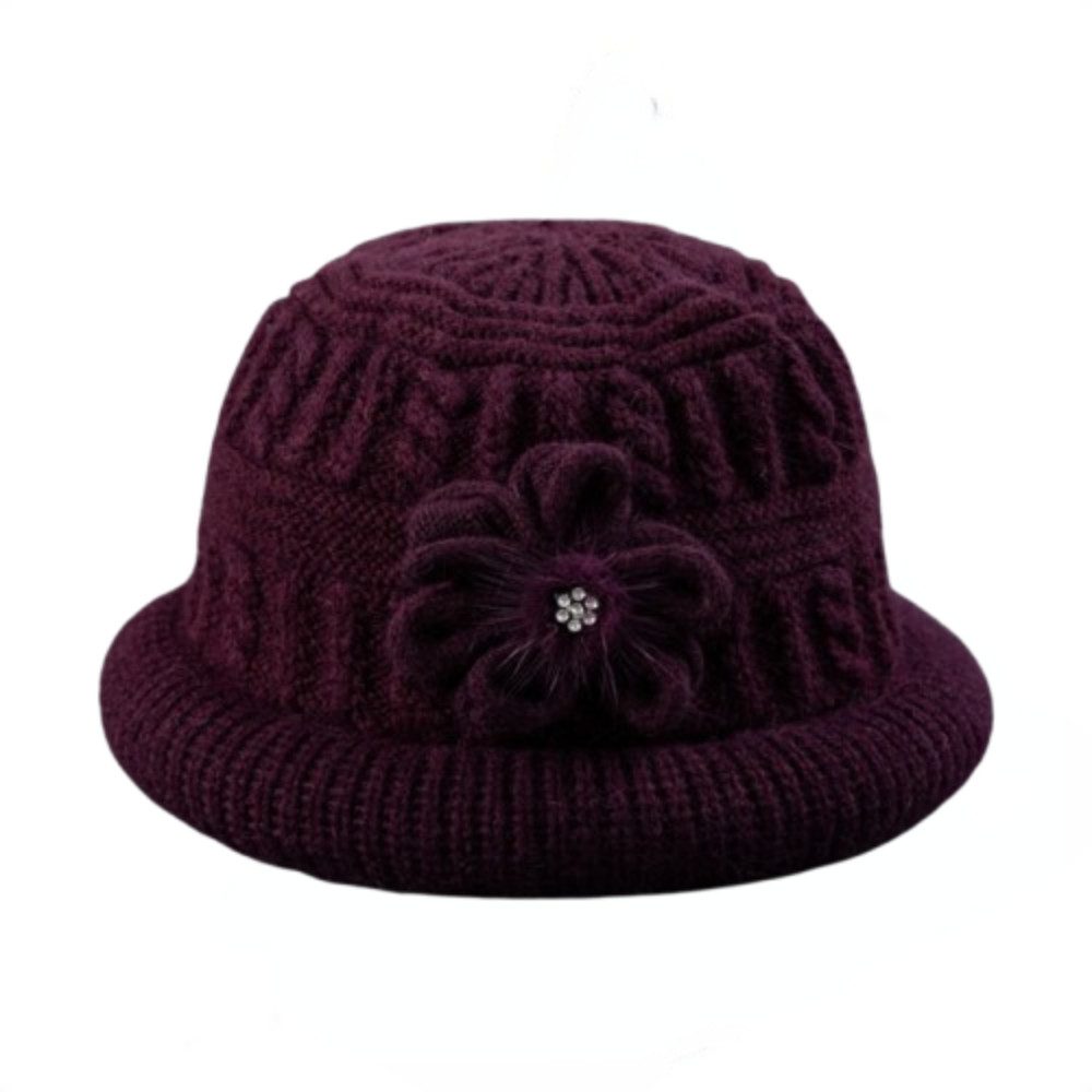 Blusmart Strickmütze Warme Damen-Strickmütze (Plüschig/verdickt für Wärme, günstig online kaufen