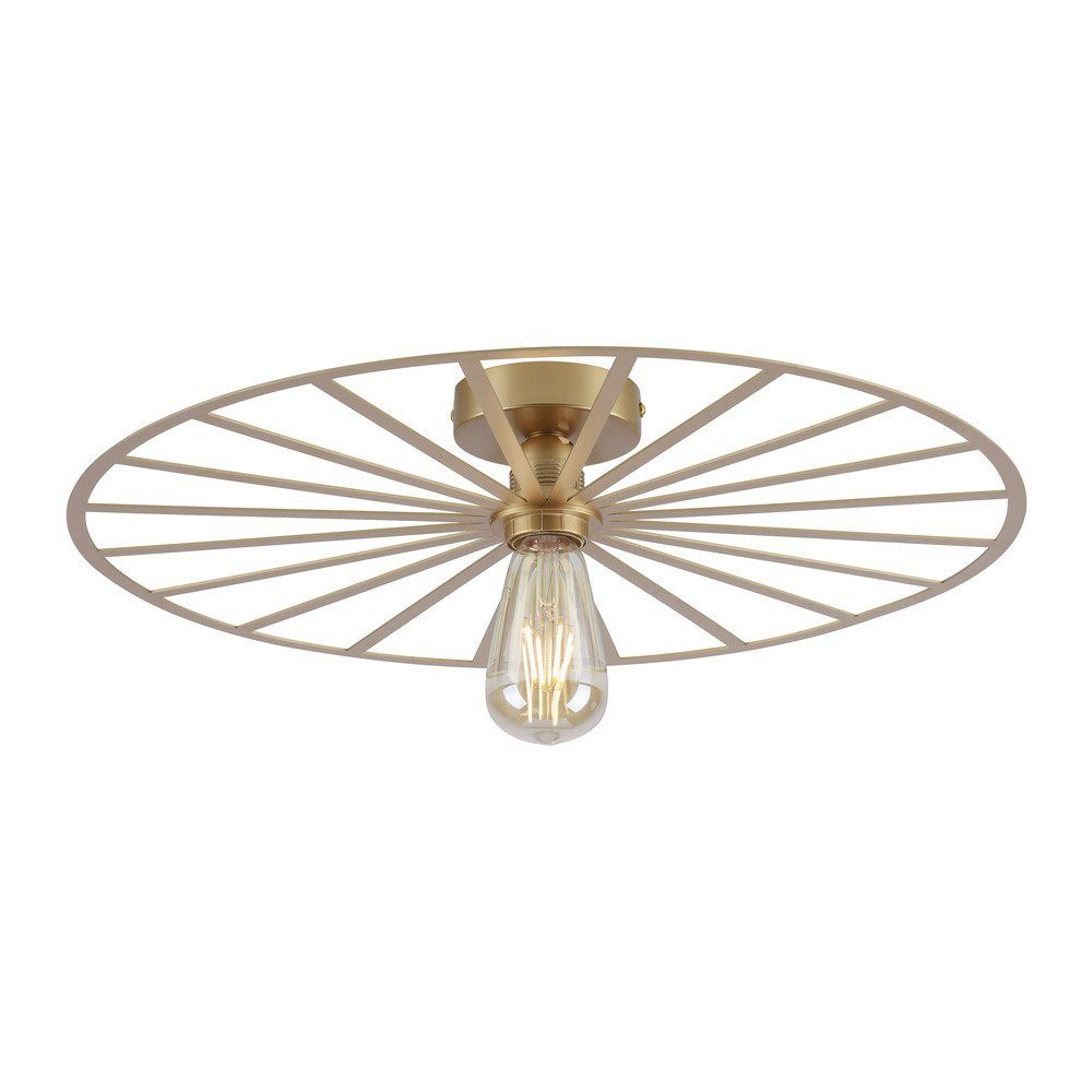JUST LIGHT LED Deckenleuchte Decken- und Wandleuchte SPIKE, 1xE27/40W, für Wand- und Deckenmontage geeignet