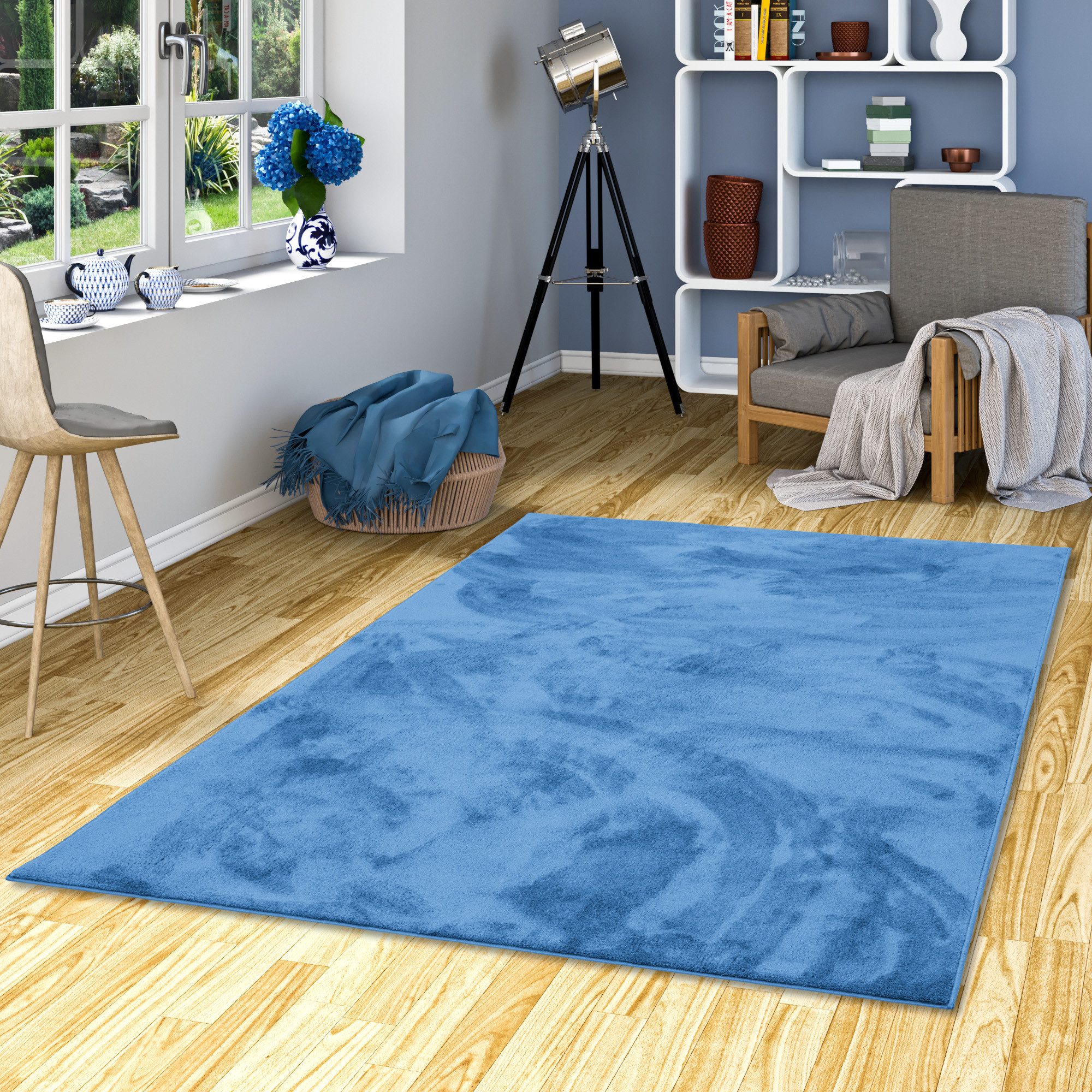 Snapstyle Hochflor-Teppich Luxus Super Soft Hochflor Langflor Teppich Deluxe, Rechteckig, Höhe: 20 mm