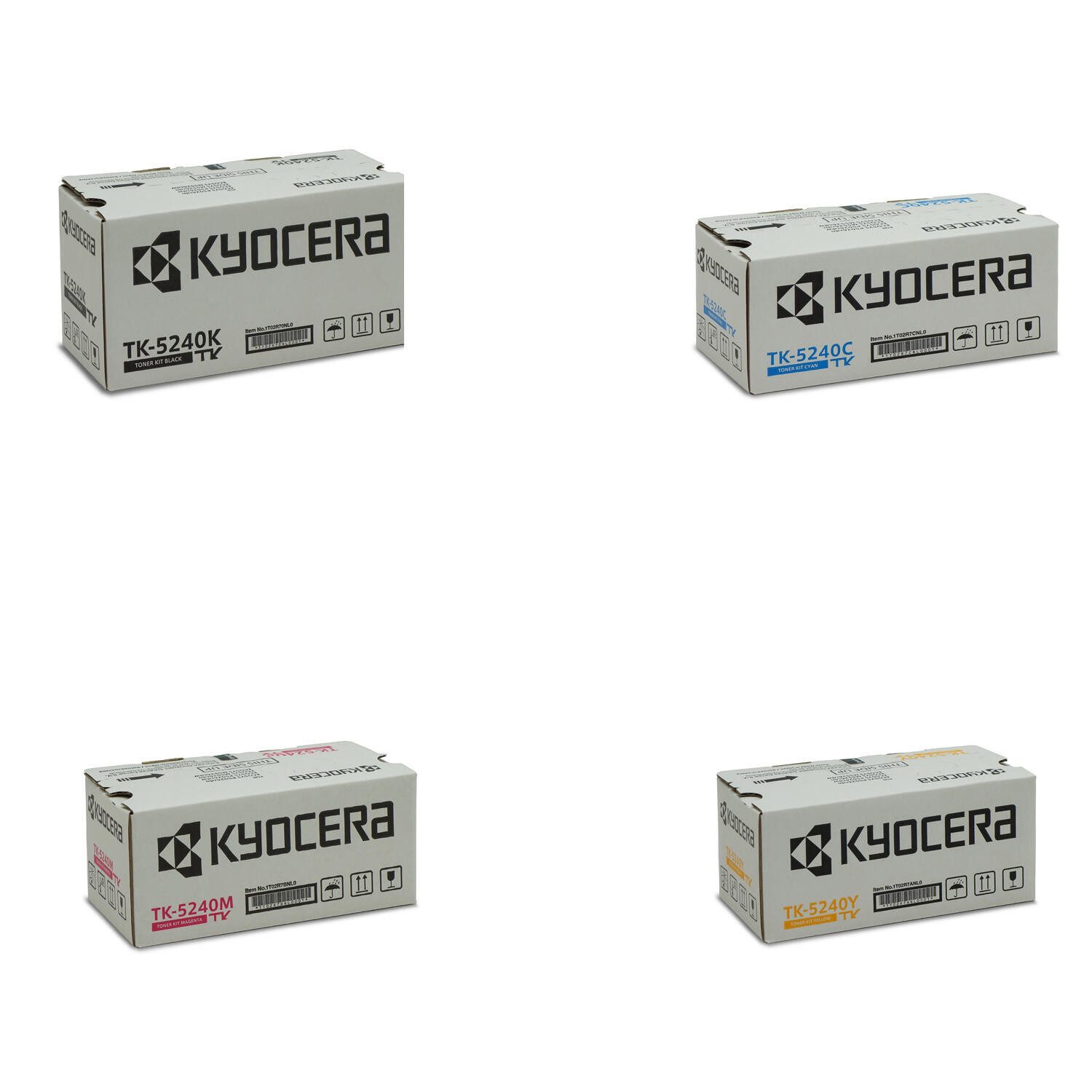 KYOCERA Tonerkartusche Kyocera TK-5240 Toner 4er Multipack