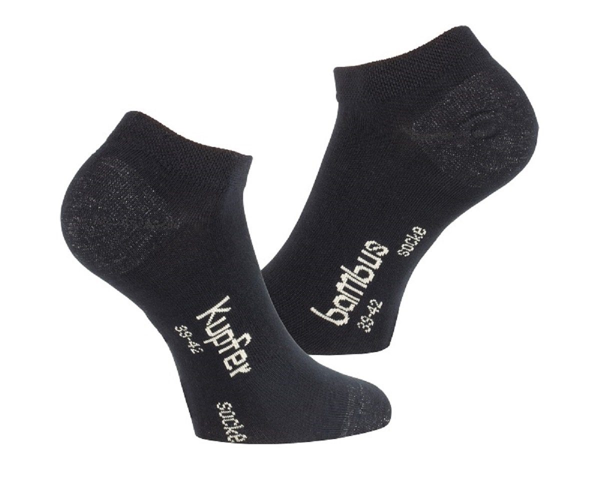 TippTexx 24 Sneakersocken 12 Paar Unisex Bambus Sneakersocken mit Kupferfas günstig online kaufen