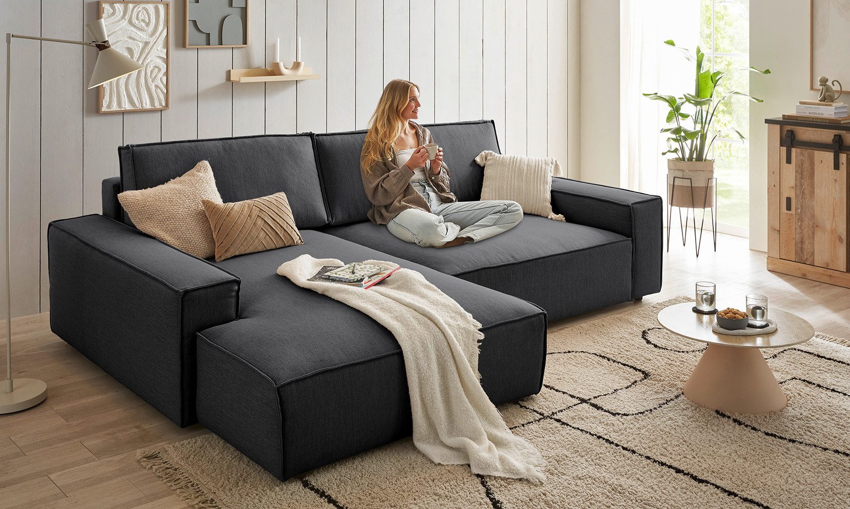 Home affaire Ecksofa NEU: SHERWOODL XXL günstig online kaufen