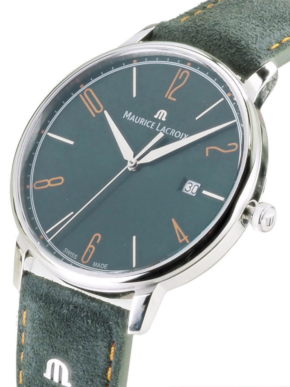 MAURICE LACROIX Schweizer Uhr Herren Uhr 40 mm Ø Eliros EL1118-SS001-620-5