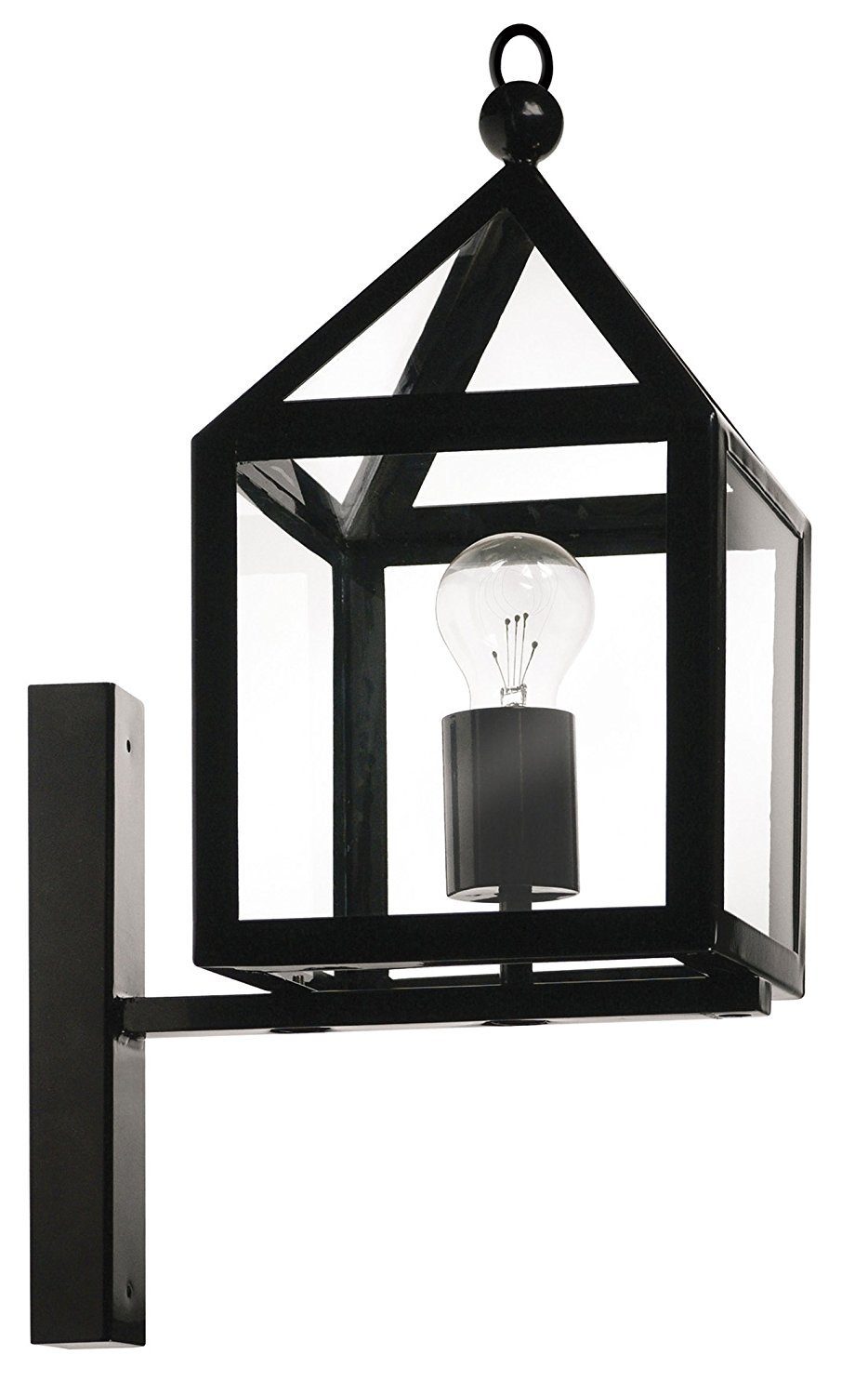 ranex Wandleuchte Ranex Wandleuchte Leusden Schwarz Außenleuchte Gartenleuc günstig online kaufen