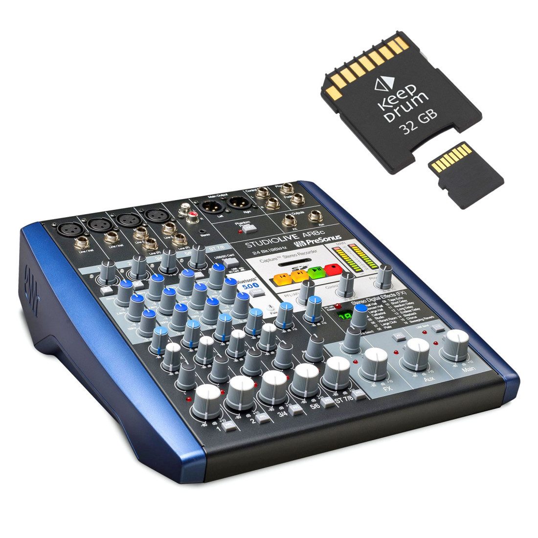 Mischpult Presonus StudioLive AR8c Mischpult mit Speicherkarte