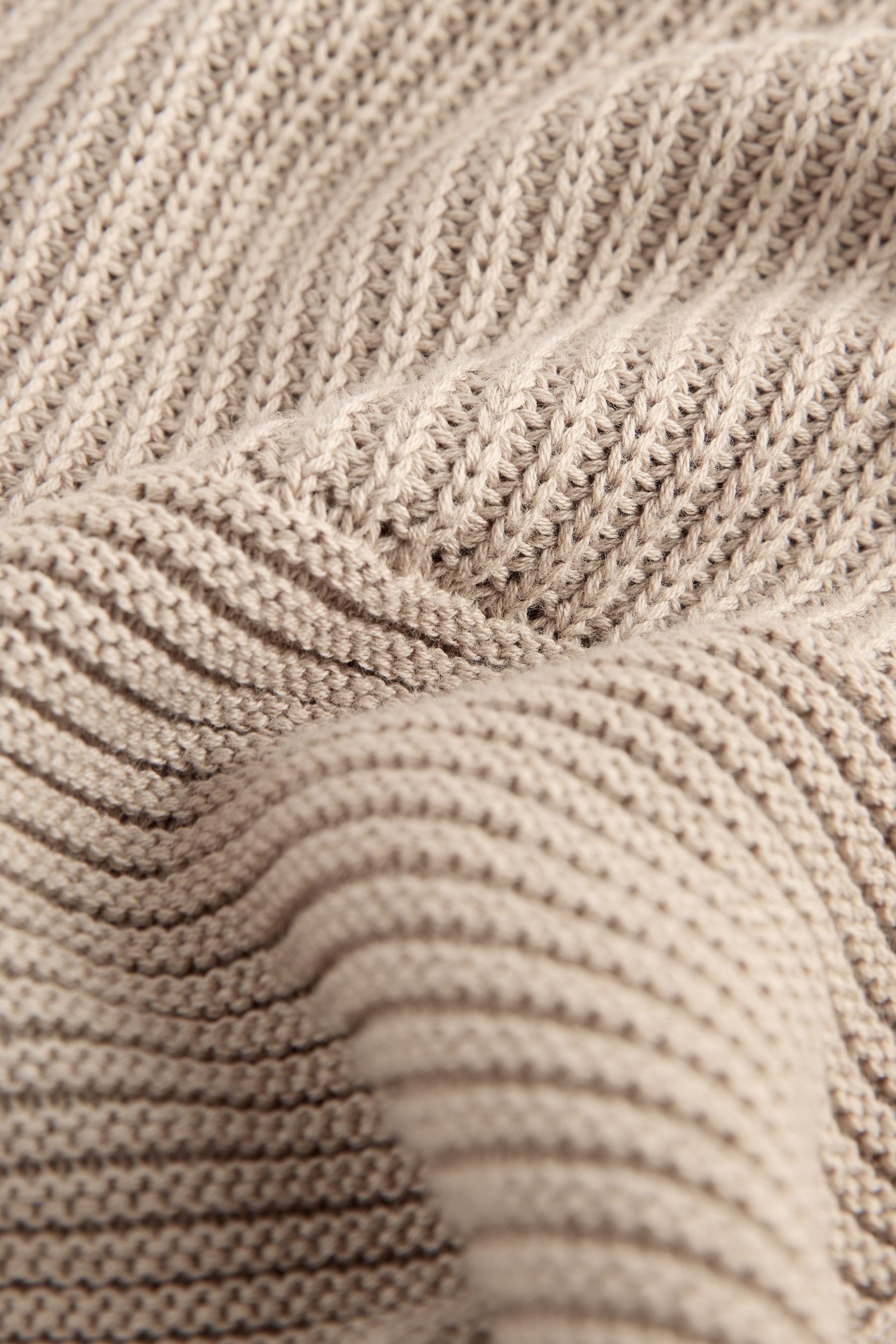 Next Kapuzenpullover Gestricktes Utility-Kapuzensweatshirt (1-tlg)
