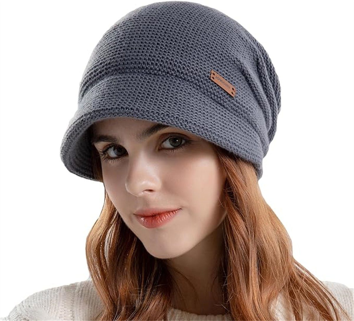 XDeer Mütze & Schal Damen Wollmütze Winter Mütze Warme Strickmütze Frauen 5 günstig online kaufen