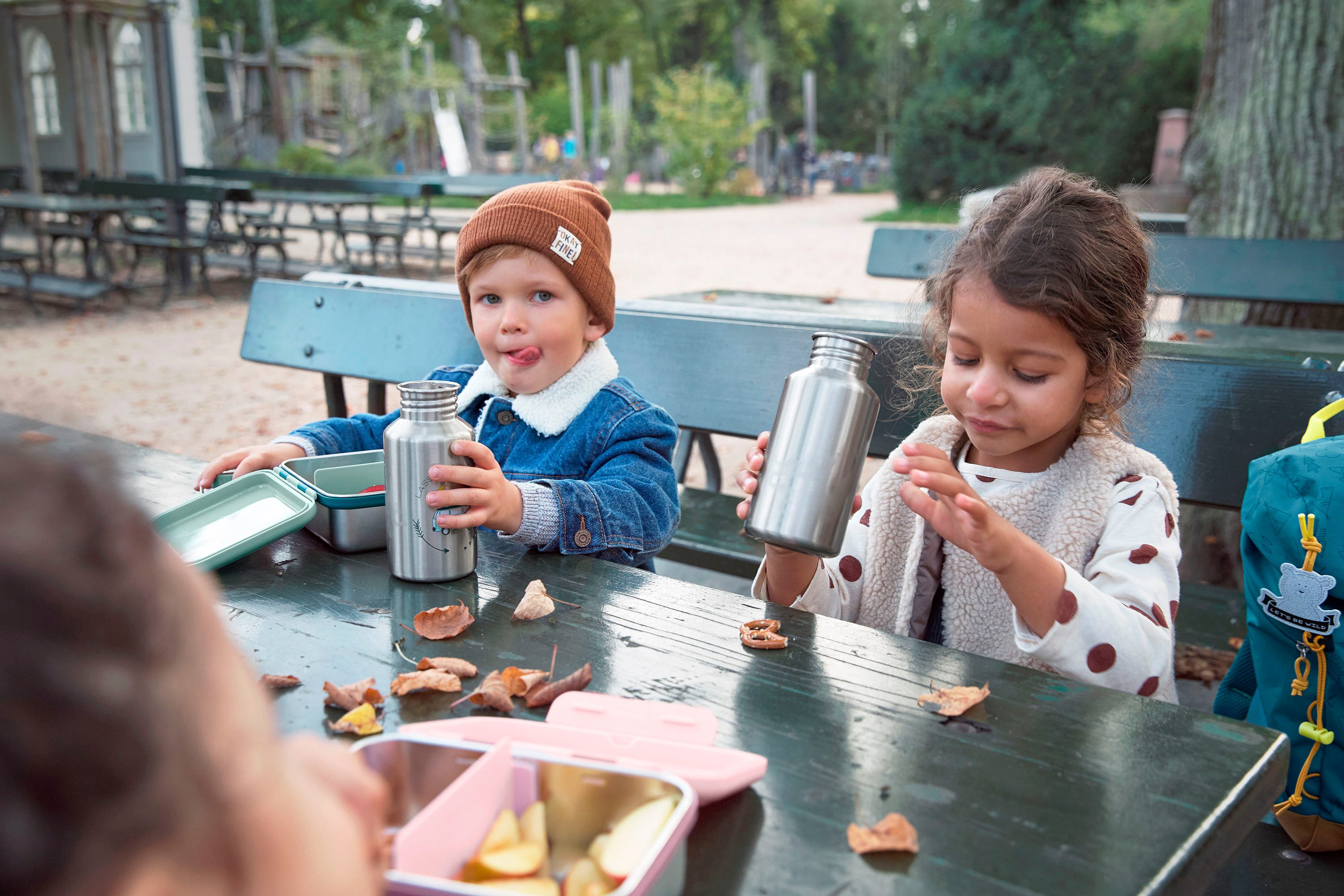 LÄSSIG Trinkflasche Adventure, Bus
