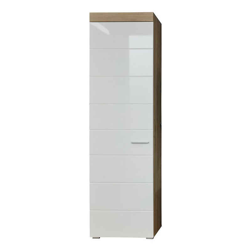 ebuy24 Kleiderschrank Amanda/MandoGD Kleiderschrank 1 Tür, 5 Einlegeböde (1-St)